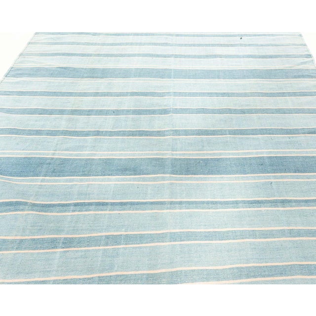 Doris Leslie Blau Indian Dhurrie Runner For Sale - Image 4 of 9
