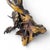 Contemporary Vintage Organic Modern Driftwood Side Table With Acrylic Top, Mid-Century For Sale - Image 3 of 18