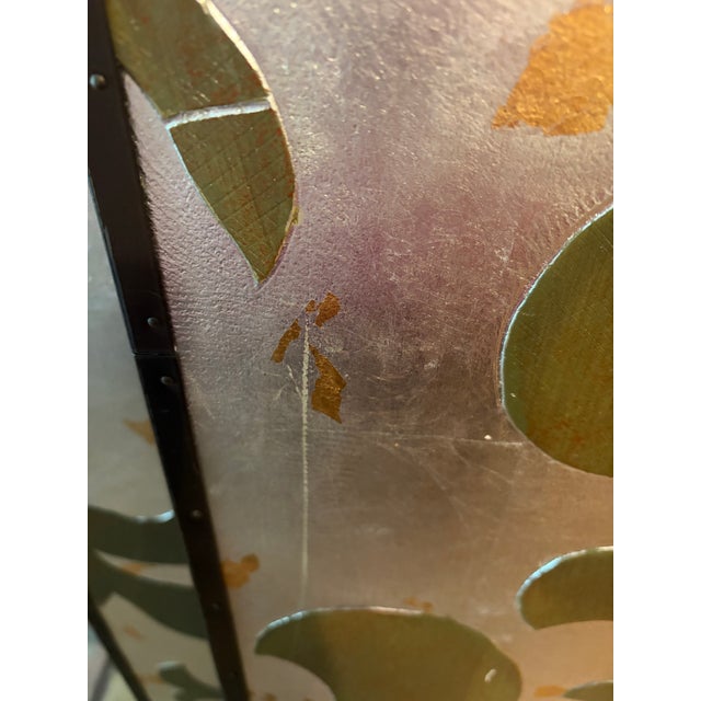 Vintage Foil Wall Panels, Pair For Sale - Image 10 of 10