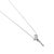 Jose Hess the Squiggle Collection 950 Platinum 0.15ct Round Diamond Necklace For Sale - Image 4 of 8