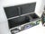 Black Rock and Roll Coffee and Side Table Road Cases 2pcs. For Sale - Image 8 of 16