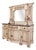 Neo-Baroque Chest of Drawers with Mirror and Marble Top For Sale