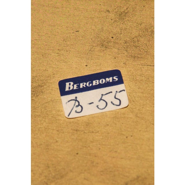 Bergboms Table Lamps in Brass, Mirrored Glass and Silk Shades, 1970s, Set of 2 For Sale - Image 14 of 15