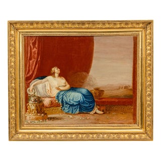 Allegory of Asia, Oil Painting, Framed For Sale