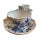 Navy Blue Antique Blue Onion Meissen Teichert Set of Teacups for 6 - 12 Pieces For Sale - Image 8 of 9