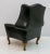 Wood Original Leather Chesterfield Armchair in Georgian Style, 1950s For Sale - Image 7 of 18