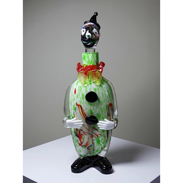 Large Murano Glass Clown Carafes, Italy, 1960s-1970s, Set of 3 For Sale - Image 11 of 15