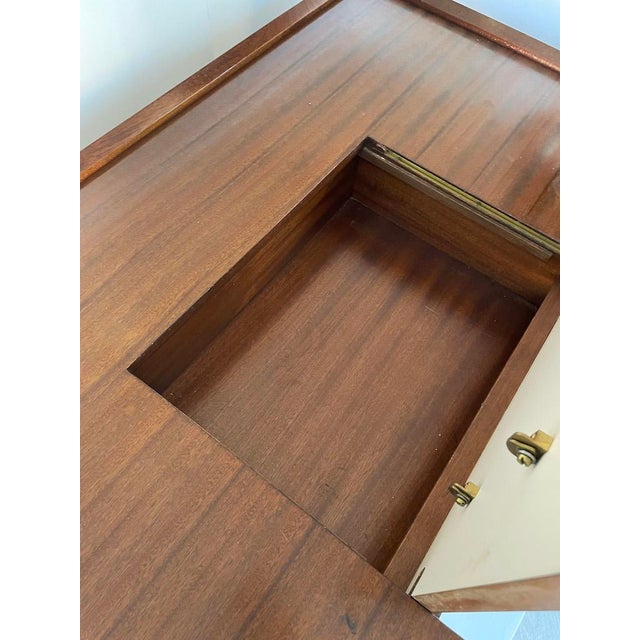 Desk with Drawers, 1950 For Sale - Image 9 of 15
