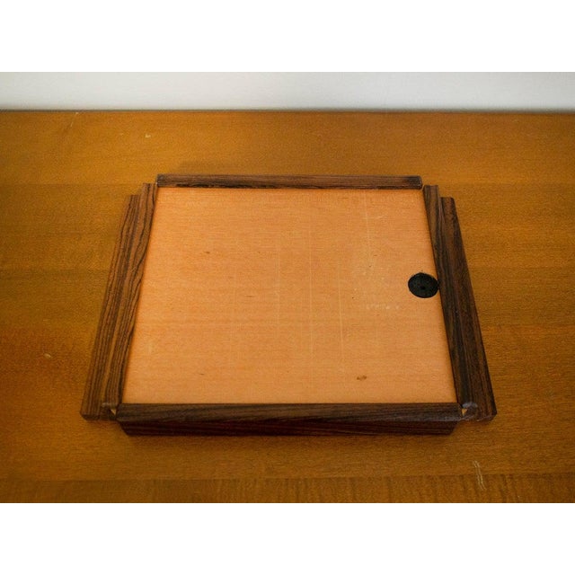 1960s Mid-Century Modern Studio Craft Mixed Wood Tray by Don Shoemaker Senal Mexico For Sale In Columbia, SC - Image 6 of 8
