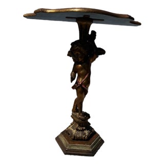 Antique Italian Demilune Table For Sale