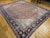 Persian Antique Persian Mahal Sultanabad Rug, Hand-Knotted Wool, Geometric Pattern, 10x13, Brick Red & Ivory For Sale - Image 3 of 16