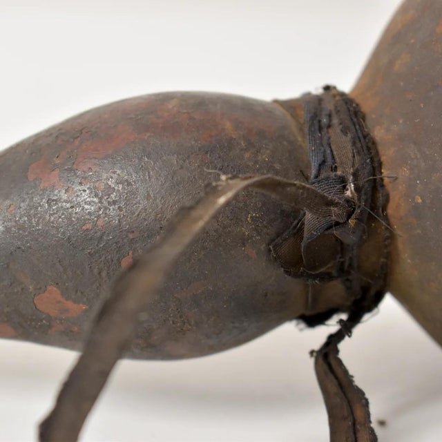 African Early 20th Century Nyamwezi Diviner's Medicine Gourd Tanzania For Sale - Image 3 of 7