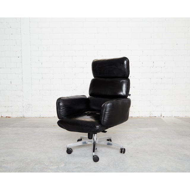 Vintage Executive Swivel Chair by Otto Zapf for Topstar For Sale - Image 13 of 13