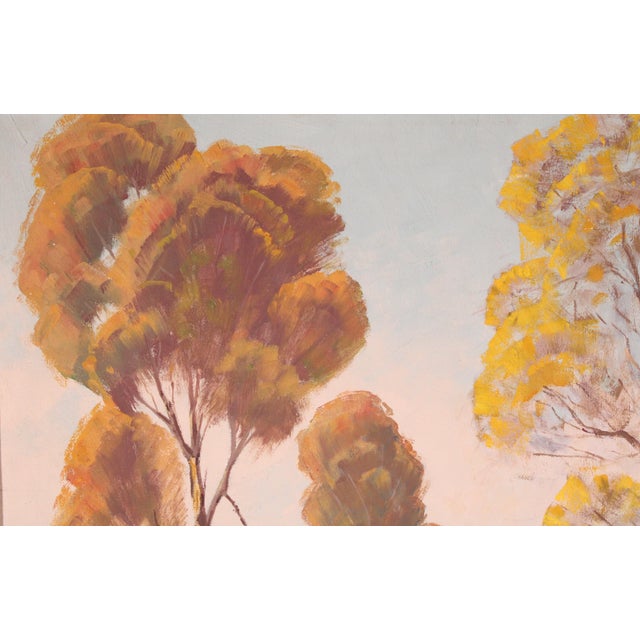 Painting by Horace Huey (1895-1963) Titled "Over the Hill" For Sale In Los Angeles - Image 6 of 12