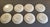 Antique Victorian Plates by Brownfield & Sons, 1880, Set of 8 For Sale - Image 4 of 17