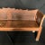 Rustic Rustic Antique Pine Faux Painted Sofa Bench For Sale - Image 3 of 9