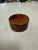 Italian Italian Round Wood and Tortoiseshell Box, 1970s For Sale - Image 3 of 6
