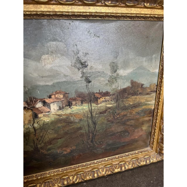 Luisa Francia, Landscape, 1950s, Oil on Canvas For Sale - Image 6 of 11