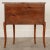 Brown French Vintage Marble Top Demilune Chest For Sale - Image 8 of 10