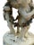 White 19th Century French Tin Glazed Creamware Centerpiece Adorned With Putti Supports For Sale - Image 8 of 12