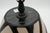 Late 20th Century Late 20th Century Black & Ivory Geometric Chulucanas Pottery Desk Lamp For Sale - Image 5 of 8