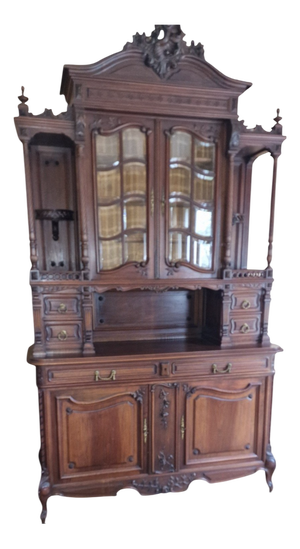 Large Antique French Neo-Renaissance Style Sideboard, 1890s