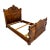 19th Century Carved French Walnut Bed Frame For Sale