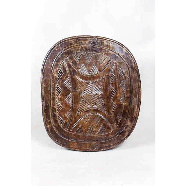 Nupe Stool in Wood For Sale - Image 3 of 5