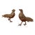 Antique Silverplate Pheasants, Paie For Sale