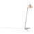 Model 8025 Floor Lamp by J.J.M. Hoogervorst for Anvia, Netherlands, 1957 For Sale - Image 3 of 11
