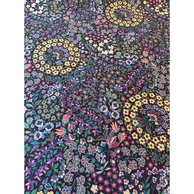 Liberty of London Interiors Fabric Marquess Garden Dragonfly Jewel a Ladbroke Linen Fabric 4 1/2 Yards For Sale - Image 4 of 7