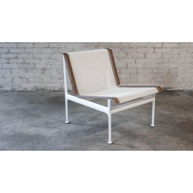 Metal 1966 Collection Armless Lounge Chair by Richard Schultz, C. 1990s For Sale - Image 7 of 15