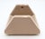 Traditional Vintage Flush Mount Dark Tan Ceramic Toilet Paper Holder For Sale - Image 3 of 5