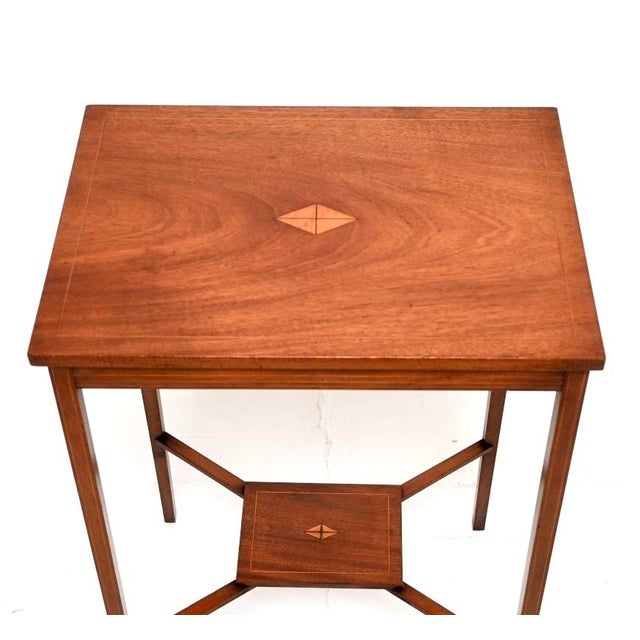 1900 - 1909 Antique Edwardian Side Table, 1900s For Sale - Image 5 of 7