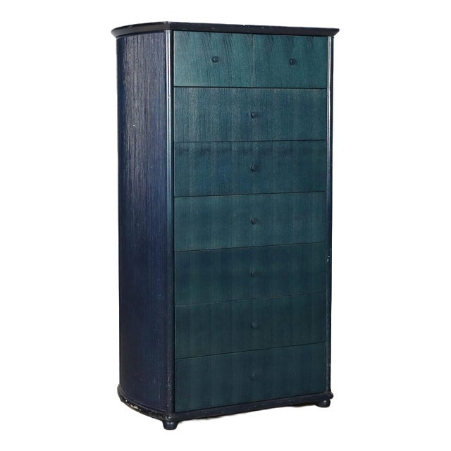 Chest of 8 Drawers by Roberti Rattan For Sale