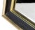 Black Neo Classical Gold and Black Rectangular Mirror by Turner C 1950/70's For Sale - Image 8 of 8