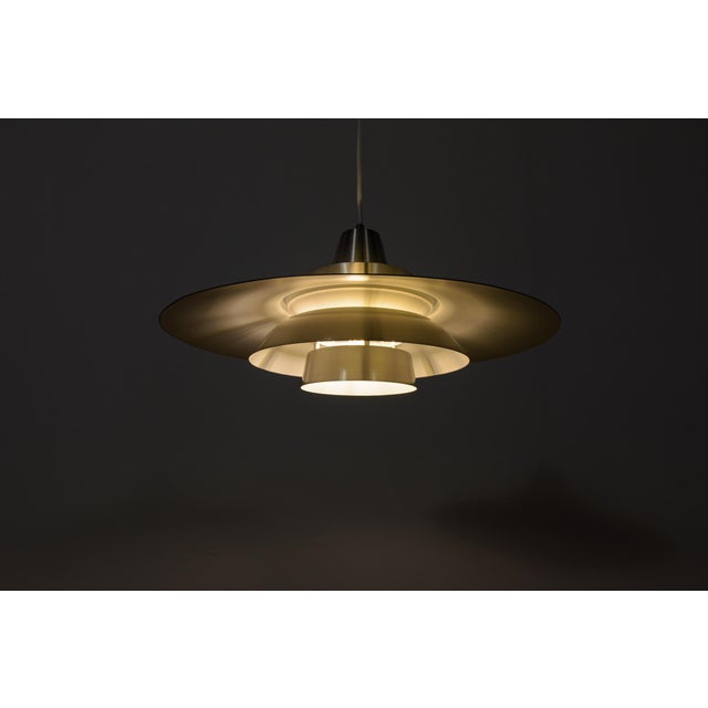 1970s Mid-Century Modern Type 240 Pendant Lamp by Mogens Davidsen for Superlight, Denmark, 1970s For Sale - Image 5 of 17