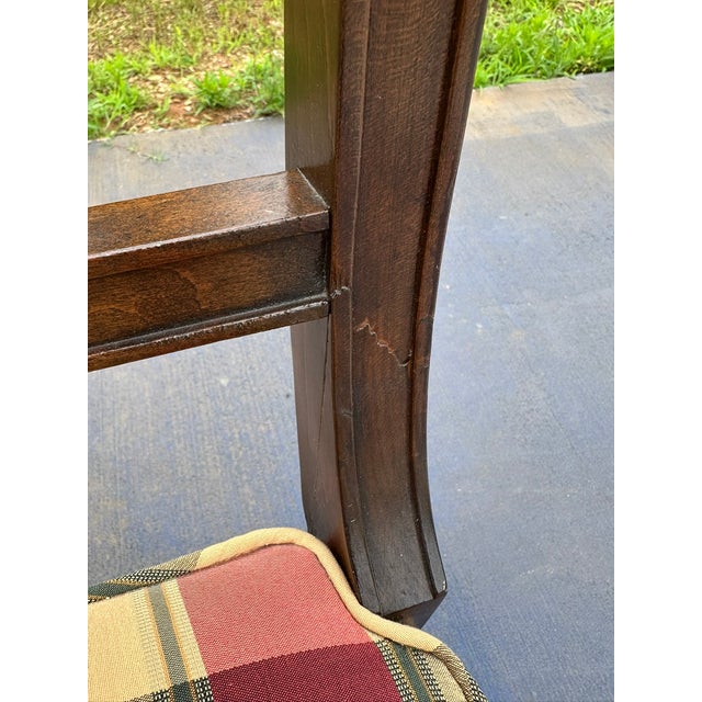 Vintage French Neoclassical Style Dining Chairs - Set of 6 For Sale - Image 10 of 10