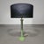 Green Glazed Ceramic Table Lamp with Webbing Pattern For Sale - Image 13 of 16