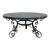 Antique Italian Renaissance Revival Wrought Iron & Granite Table For Sale