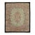 Antique Chinese Hooked Rug With Floral Medallion & Vine Design - Rug & Kilim For Sale