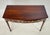 Late 20th Century Vintage Harden Furniture "Circa 1991" Collector's Edition Cherry Bowfront Console / Writing Desk For Sale - Image 5 of 16
