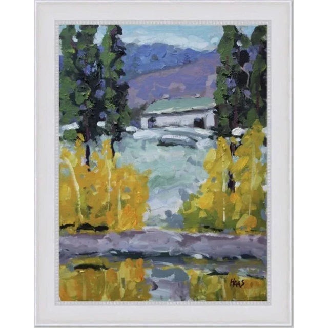 Contemporary Plein Air Landscape Oil Painting For Sale - Image 3 of 7
