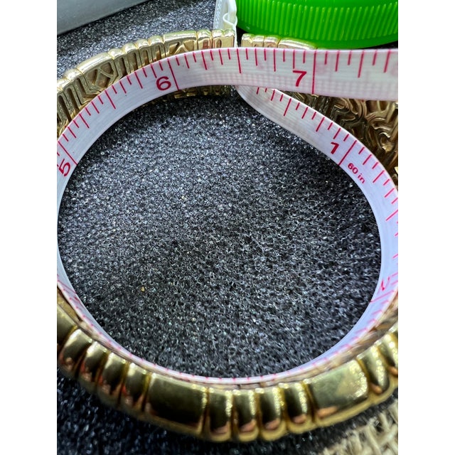 Italian 18k Gold Tobogas-Style Bracelet, 1970s For Sale - Image 17 of 17