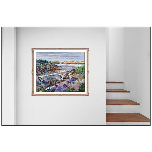 Message us to inquire about custom framing options! (Included for free with every purchase) The artwork here, "Le...