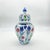 Handmade Ceramic “Kupecik” Ginger Jar (20cm) – Classic Iznik Tulip & Carnation Pattern – Lidded Home Decor For Sale - Image 9 of 11