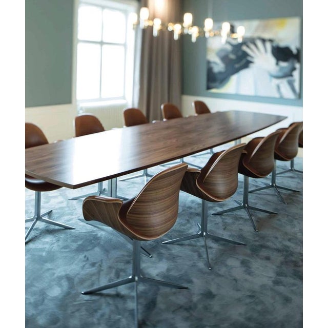 Salto and Sigsgaard Council Table by Kasper Salto For Sale - Image 15 of 18