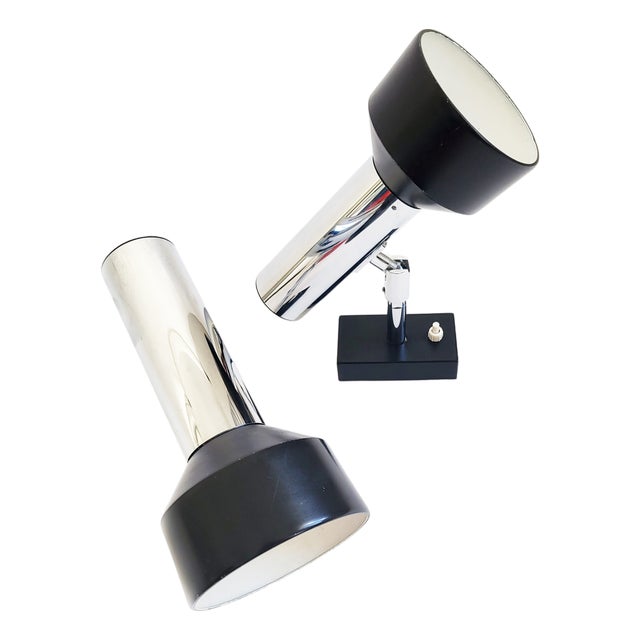 Chrom Spots from STAFF, 1970s, Set of 2 For Sale