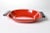 1960s Vintage Cathrineholm Paella Pan – Red Enamel With Black Handles For Sale - Image 5 of 10