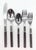 Wood 1960s Oneida Northland "Anticipation" Stainless Steel & Teak Composite Flatware, 26 Piece Set (For 4) For Sale - Image 7 of 12